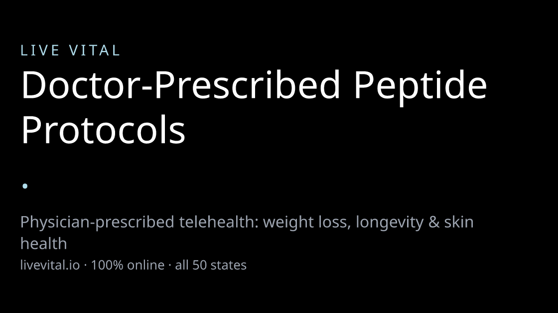 Live Vital Review 2026: Peptide Protocols With Personality — Worth the Premium?