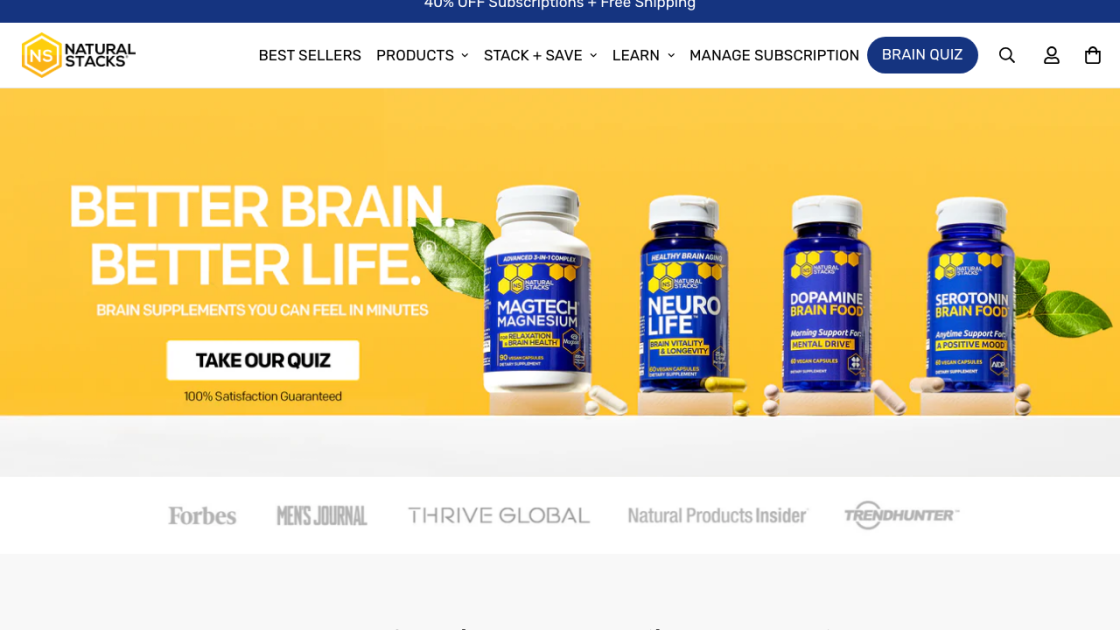 Natural Stacks Review: The ‘Open-Source’ Nootropic Brand That Shows Its Whole Label