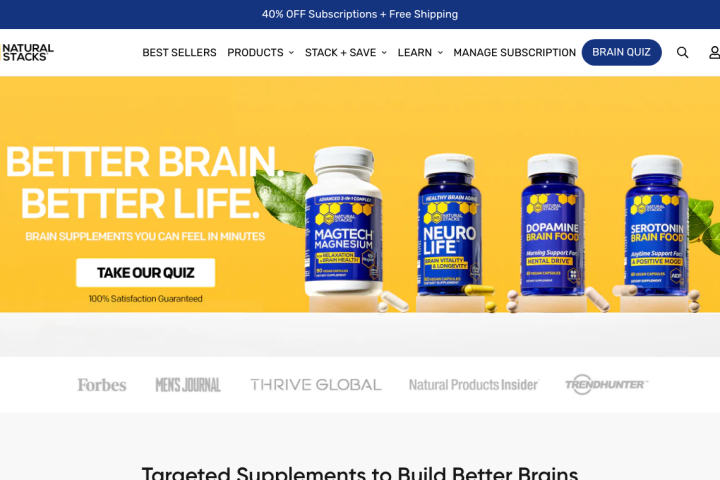 Natural Stacks Review: The ‘Open-Source’ Nootropic Brand That Shows Its Whole Label